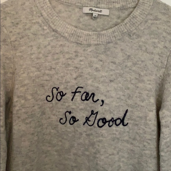 Madewell “So far So good” sweater - Picture 2 of 2